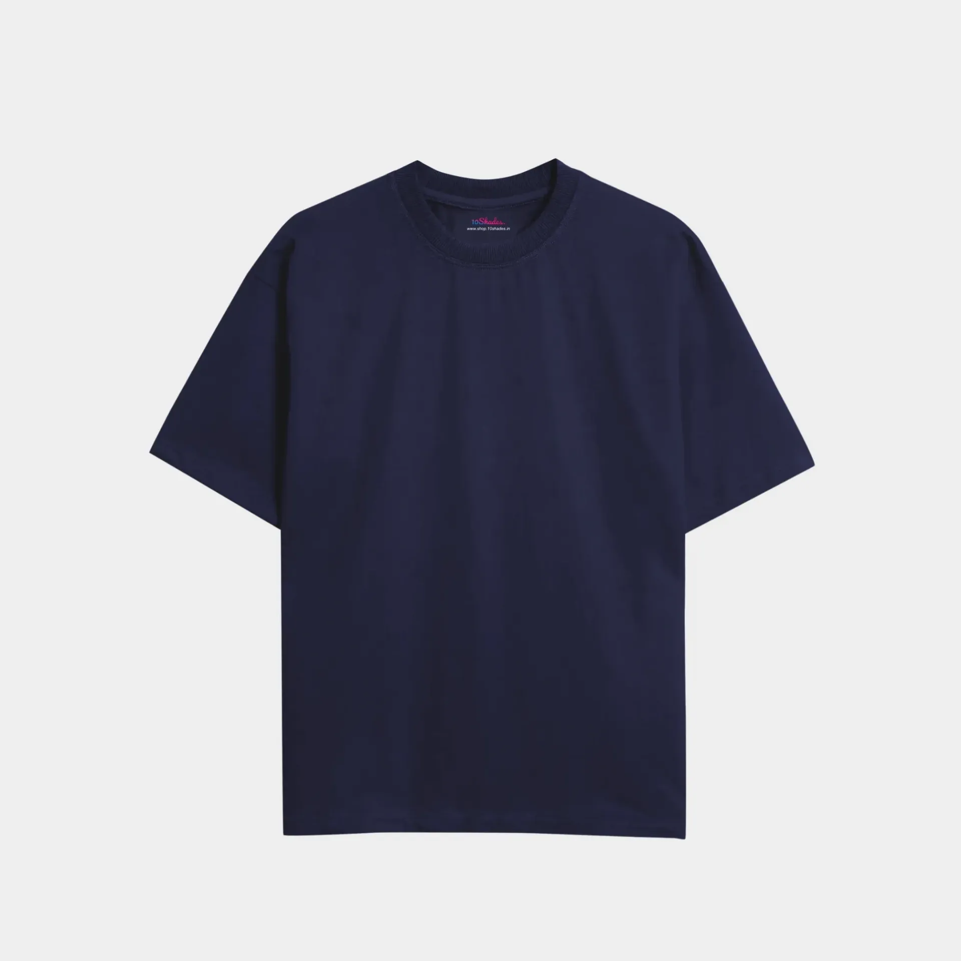 Oversized T-shirt - Navy Blue (S)